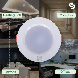 ESYSENSE Inspire Sensing ESYSENSE (ESY-L05-EX7W Microwave Motion Sensor Auto ON/Off Downlight Conceal Smart Sensor Light image 3