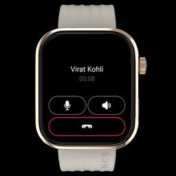 noise ColorFit Pro 5 Smartwatch with Bluetooth Calling (46.99mm AMOLED Display, IP68 Water Resistant, Starlight Gold Strap)-16