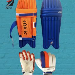 Premium Leg guards and Right handed Batting Gloves For Youth (Age 12 to 15 yrs) Cricket Kit-image-9