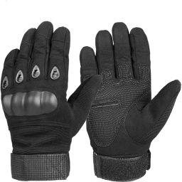 Full Finger Bike Gloves Hard Knuckle Motorcycle Bike Riding Gym & Fitness Gloves-image-22