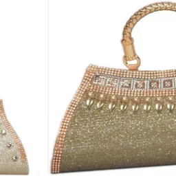 sunesh creation Women Gold, Beige Sling Bag-picture-18