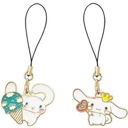 ONCRO Cinnamarol bunny Rabbit ice crm Phone Charm cute hang Keychain necklace bracelet Phone Charm-image-34