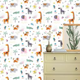 Animation & Cartoons Multicolor Wallpaper-image-99