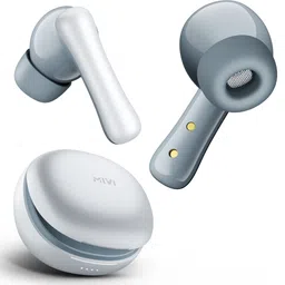 Duopods I2, 45Hrs Playtime, HD Call, Fast Charging, IPX4, Low Latency, 5.3v Bluetooth Headset-2
