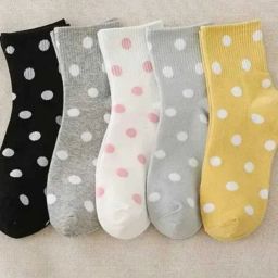 Women Polka Print Ankle Length-image-48