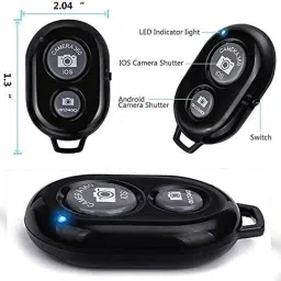 smooth life Wireless Camera Remote Control for Smartphone Phones to Clicker Photos & VideosCamera Remote Control image 2