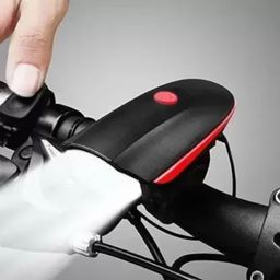 USB Rechargeable Cycle Horn LED Light Bell-17