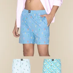 Pack of 3 Soft Super Combed Cotton SURF Printed Men Boxer-image-23