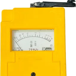 1000V/200 mohm HAND OPERATED ABS BODY With Lead INSULATION TESTER/MEGGER Analog Voltage Tester-19