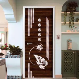 76.2 cm Leaf Circle Door Sticker Wallpaper Self Adhesive Sticker-image-39