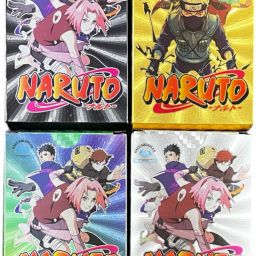 Naruto Cards 40 Pc Playing Foil Cards For Kids ( 10Pc Each)-17