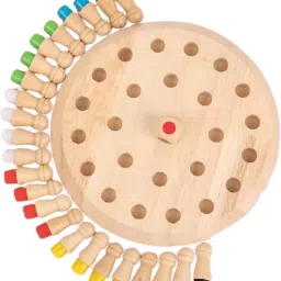 Matching Games, Wooden Memory Match Stick Chess Game, Colorful Memory Chess, Board Game Accessories-6