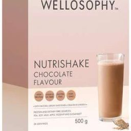 WELLOSOPHY NUTRISHAKE NATURAL CHOCOLATE FLAVOUR Protein Shake-image-11