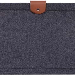 TIERNO Efficient Workspace: Felt Mouse Pad + 15 Inch Laptop Sleeve TI-618 Combo Set image 2
