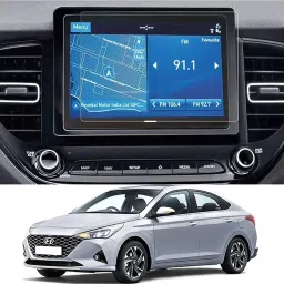 KACA Edge To Edge Screen Guard for Hyundai Verna S Plus (2020-22) Car Navigation & Dashboard System Screen Player (Company Fitted) [1] image 3