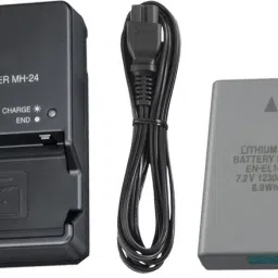 Amabu combo of EN-EL-14a battery with camera charger and cable for Ni-kon batteryCamera Battery Charger-picture-14