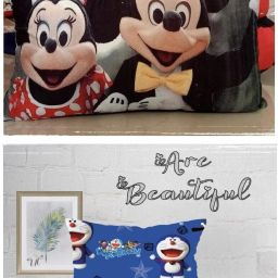 BABY PILLOW Microfibre Toons & Characters Baby Pillow Pack of 2-image-94