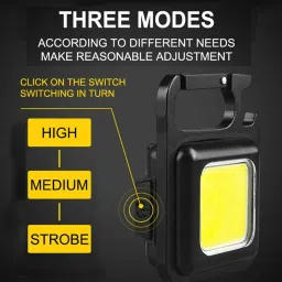 Portable Waterproof Torch Keychain Light 4 hrs Torch Emergency Light-15