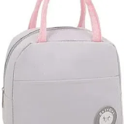 Small Reusable Insulated Lunch Bag Cooler Tote Box with Front Pocket Lunch Bag-image-17