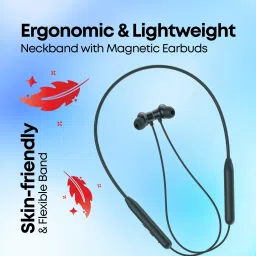 ptron Bassstrings Indie with 45 Hrs Playback, Clear Calls, Deep Bass & Type C Charging Bluetooth Headset image 5