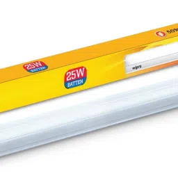 Garnet 25W LED Batten | Warm White (2700K) Pack of 1 25 W 114 cm Tube Light-65