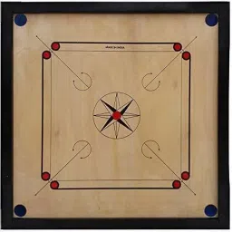 New Style 26 inch Carom board with Coins & Striker (Design May be vary) 45 cm Carrom Board-picture-32