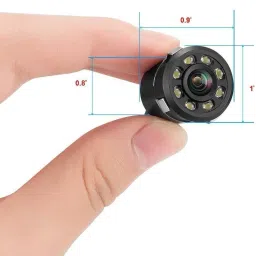 audio wheels Rear View Night Vision Reversing LED Waterproof Car Bumper Camera Reverse Assist Camera System image 4
