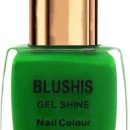 Gel Shine Nail colour (Forest Green color) GREEN-image-28