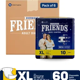 friends Overnight Tape Type Adult Diapers - XL-picture-18