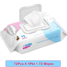 Baby Wipes | Extra Thick & Soft | Aloe Vera & Vitamin E | For Sensitive Skin-22