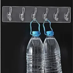 Waterproof and Oil Proof Heavy Duty Self Adhesive No Drills Wall Bathroom Towel Hanger Weight Load Capacity-10 Kg Hook 6-image-59