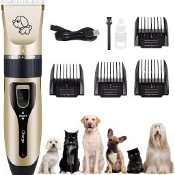 1100W Sheep/Horse/Goat Clipper Black, Orange, Blue Hair Trimmer for pet grooming Gold Pet Hair Trimmer-23