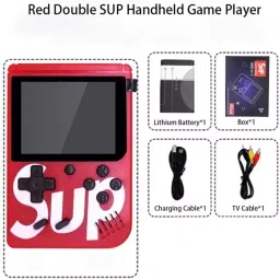 Space Age SUP Handheld Game Console Classic Retro Video Game Colorful LCD Screen 8 GB with Video Game, Charging Cable, Battery, TV Wire, User Manual image 5