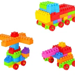 tamboora Best Buy 100 Pcs Building Blocks |Creative Learning Educational Toy For Kids image 4