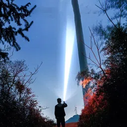 rectitude Best & Brightest LED Flashlights/LED Torch, Camping Lantern Torch image 5