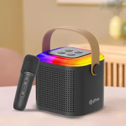PTron Funk Play with Karaoke Mic, 10W Pristine Sound, 8Hrs Playtime, RGB Lights 10 W Bluetooth Speaker-picture-17