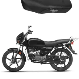 HERO SPLENDOR Single Bike Seat Cover For Hero Splendor-88