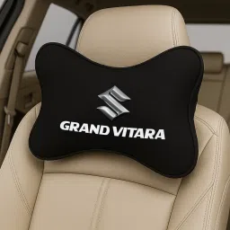 Black Polyester Car Pillow Cushion for Maruti Suzuki-picture-27