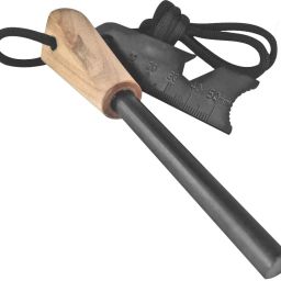 Magnesium Portable Magnesium Rod Flint Stone Fire Starter with Wooden Magnesium Fire Starter Striker Included-84