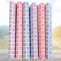 JUNO LUXE JL-1235-DP-A PREMIUM HANKIES FOR LADIES ["Purple, Pink, Blue"] Handkerchief-image-2