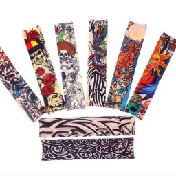 Aadishwar Creations Tattoo10 Nylon Arm Warmer-image-32