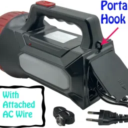 mitsales 150 W Jumbo Size Torch With 2Km Long Range & 2 Modes With 20 HW Side Light Torch image 5
