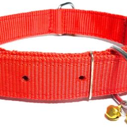 Dog Belt Ghungroo Collar Adjustable Size (Recommanded for 14-35 KG PET) Dog Everyday Collar-image-40
