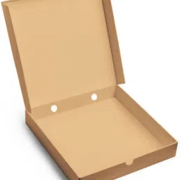 Pizza Box Craft Paper 3ply corrugated brown pizza box size :-8X8X1.5 inch Packaging Box-19