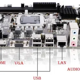 ZEBRONICS H81-i5-4th(4570/4590/4570s/4590s)-8GB-PFAN-COMBO LGA1151Socket ATX Intel H81 Express Chipset DDR3 Motherboard for Desktop image 2