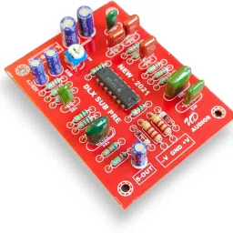 DLX SUB PRE Board, SUBWOOFER GAIN Adjustable Preset DC 20V To 45V Dual Supply Electronic Components Electronic Hobby Kit-18