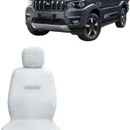Cotton Car Seat Cover For Mahindra Scorpio 7S-image-17