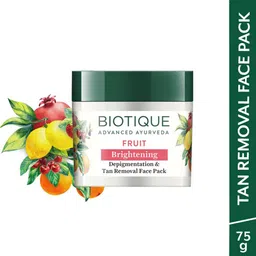 biotique FRUIT Brightening & Tan Removal Face Pack-picture-18