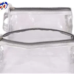 Girls Grey Cosmetic Bag-image-53