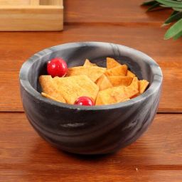 350ml Marble Handmade Multi- Utility 5 Inch Serving Bowl-image-92